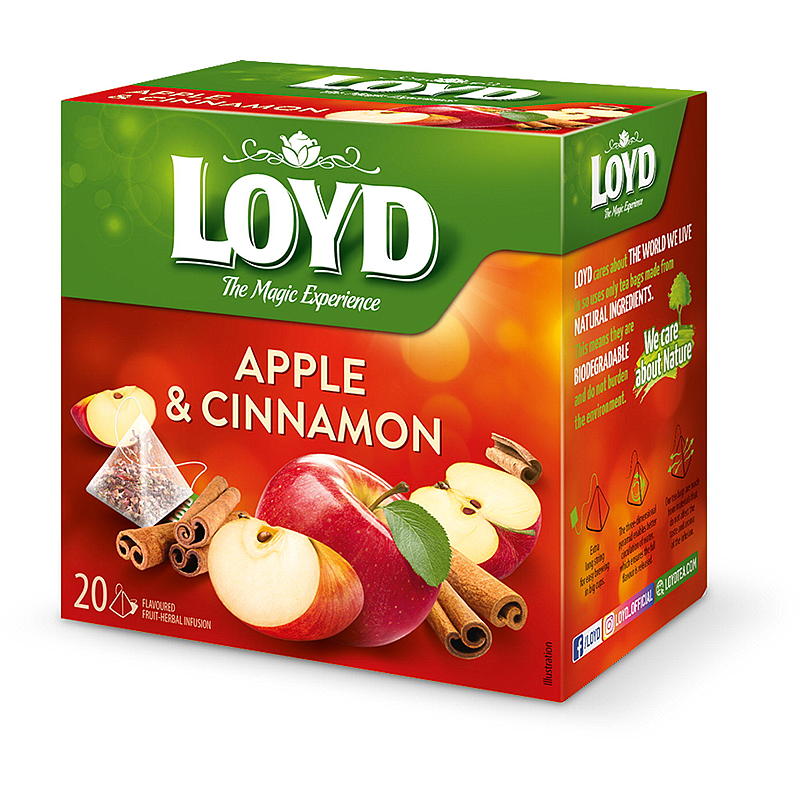 Loyd Te 20-pak Æble/kanel Loyd