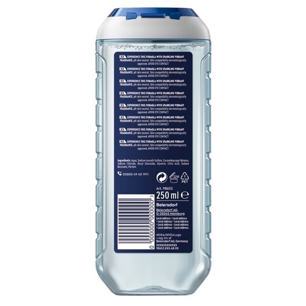 NIVEA Men Alpine Breeze 3-у-1 гел за туширање<br>250ml