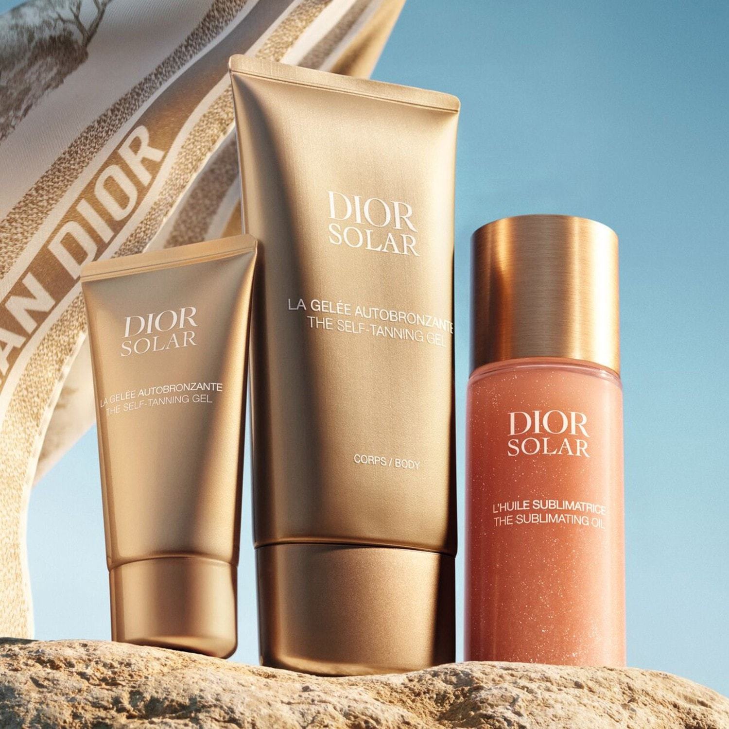 DIOR gel za samotamnjenje Dior Solar – 50 ml