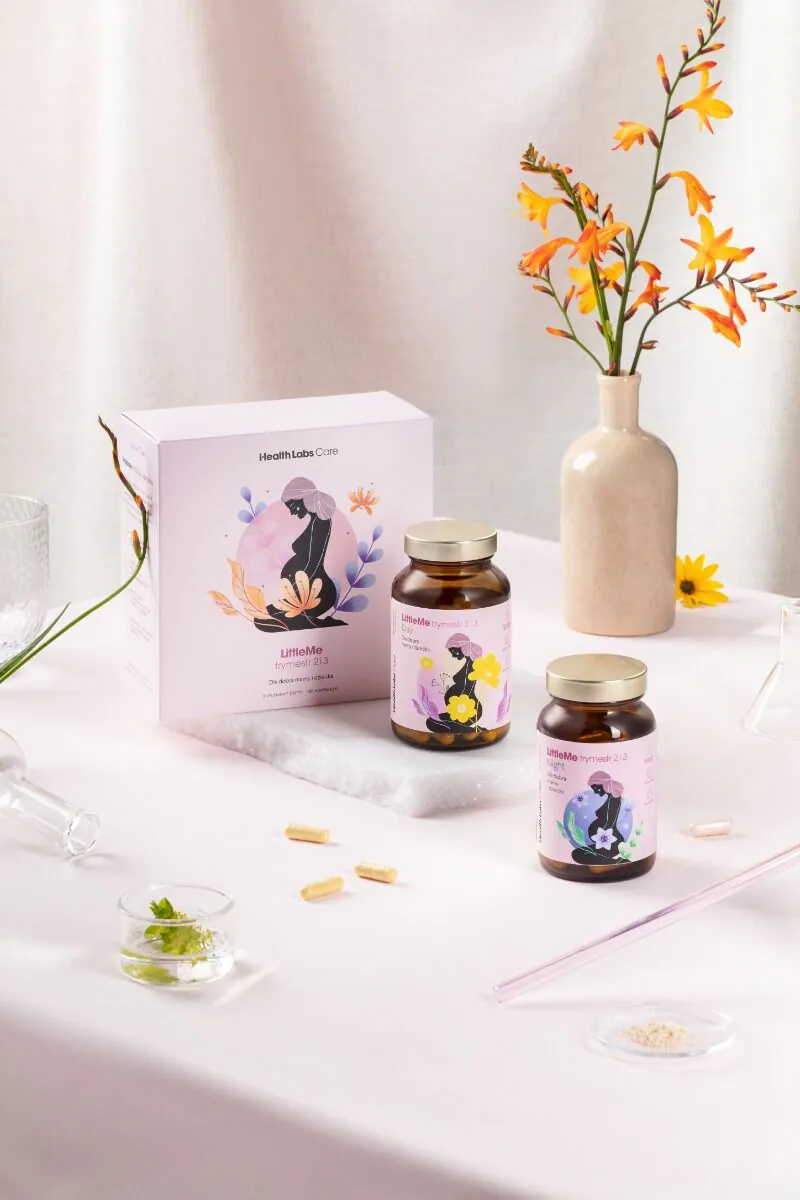 Health Labs Care LittleMe Trymestr 2 i 3 Suplement diety dla kobiet w ciąży Kapsułki