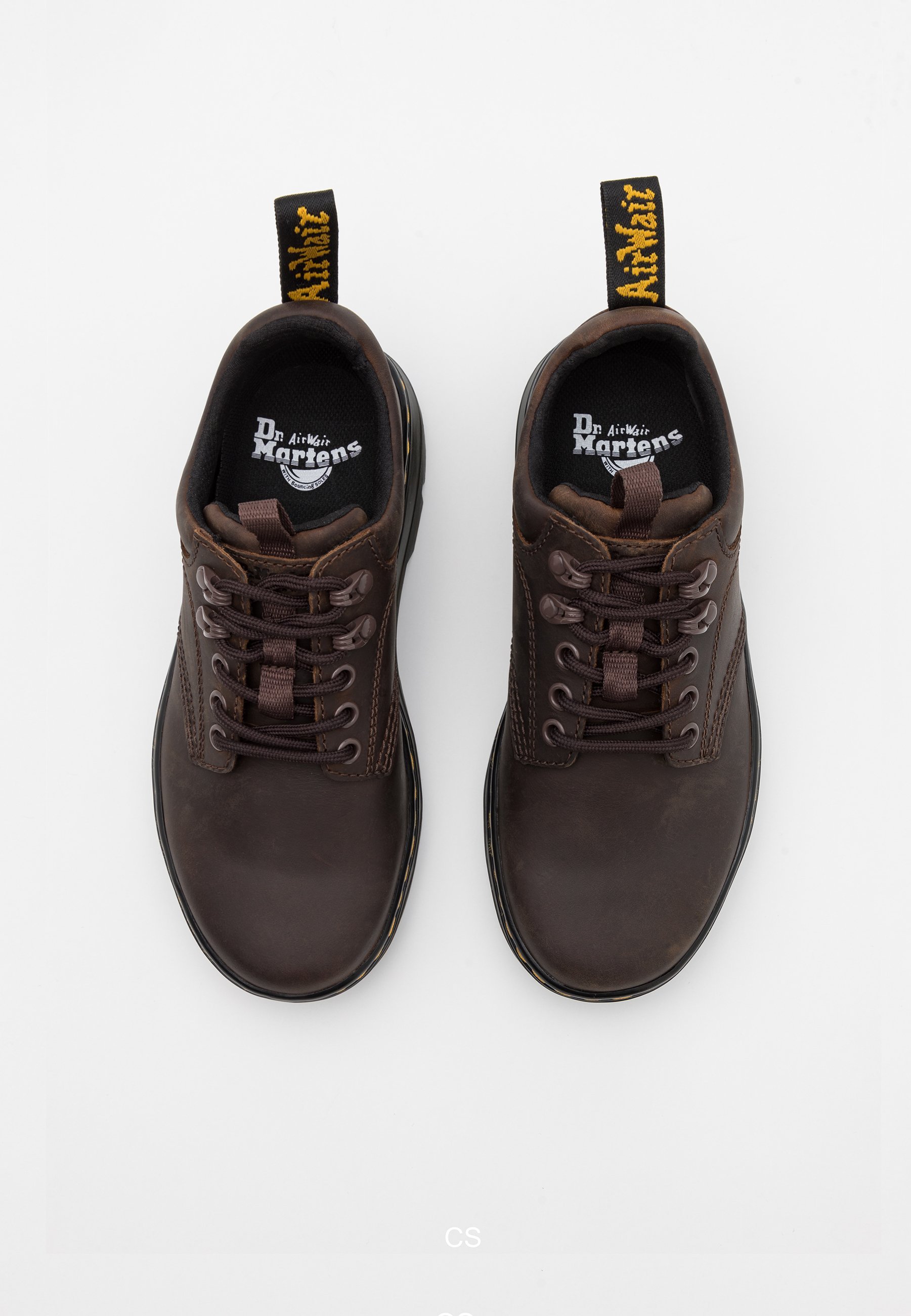 Dr. Martens REEDER UNISEX - Casual veterschoenen - donkerbruin