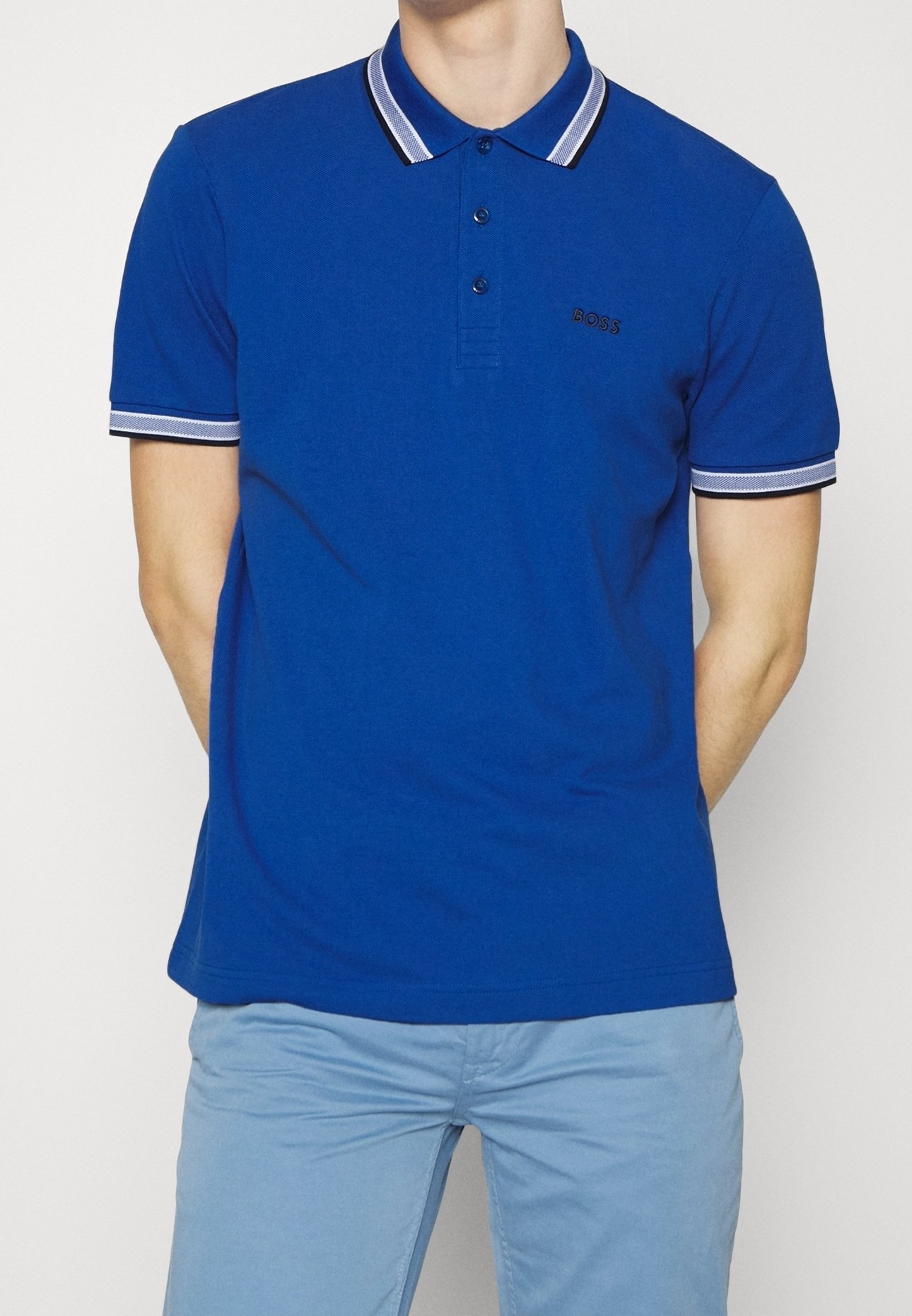 Camisa polo BOSS - azul