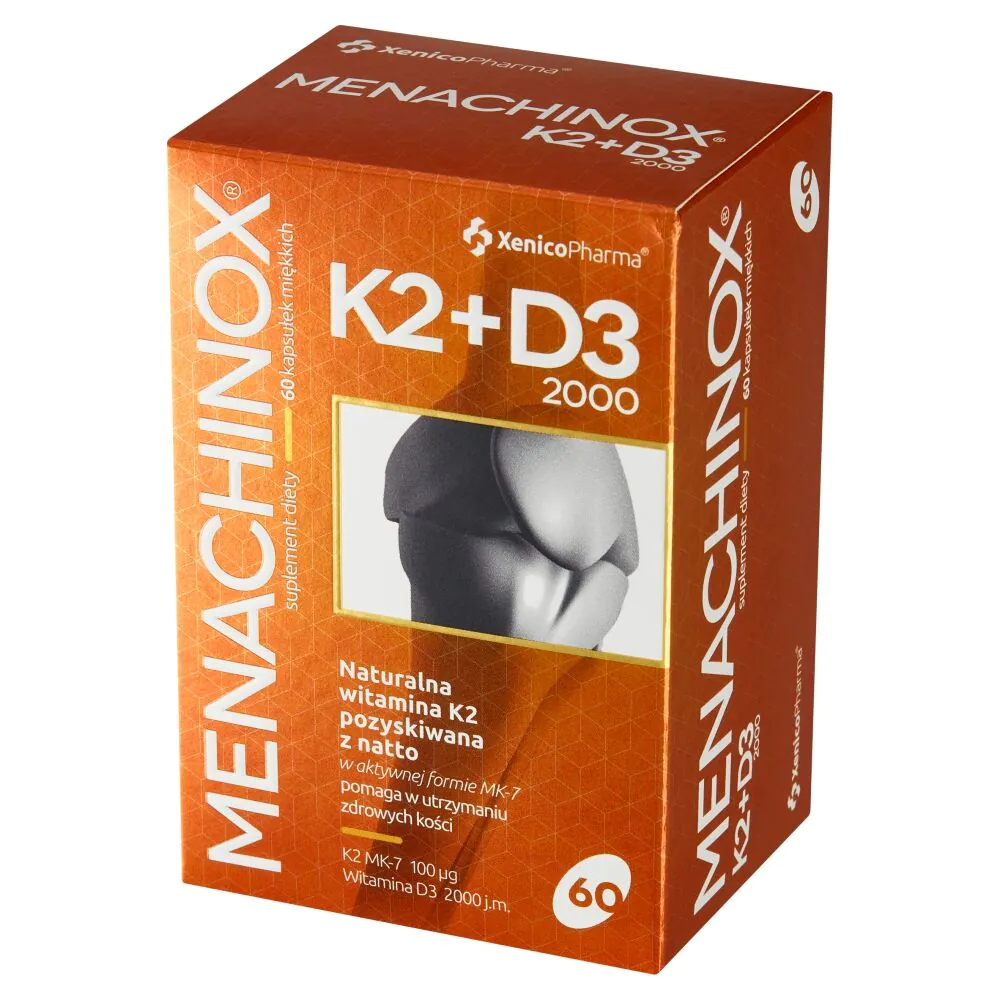 Menachinox K2+D3 2000, Kapsułki