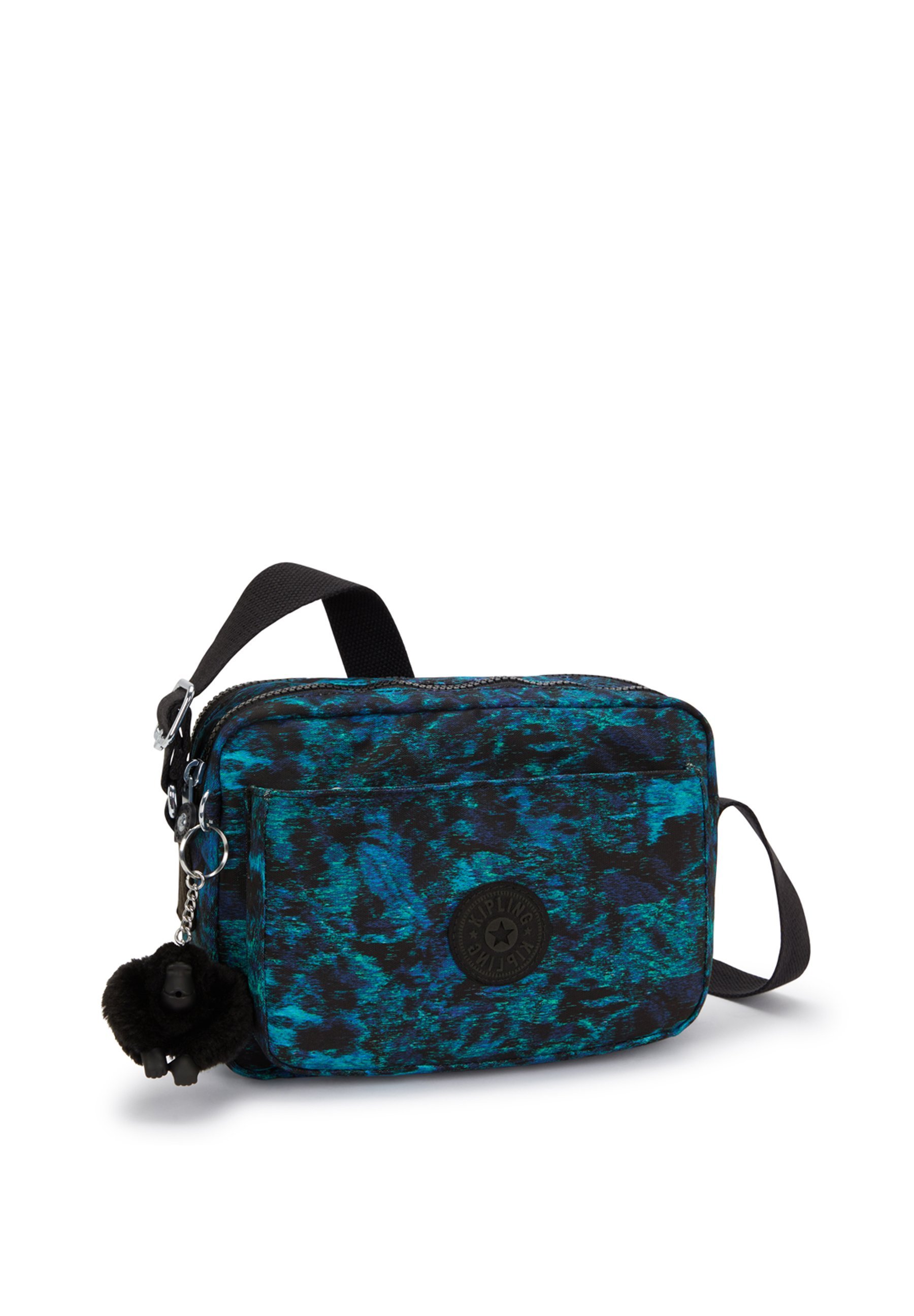 Kipling schoudertas - een mix van blauwtinten