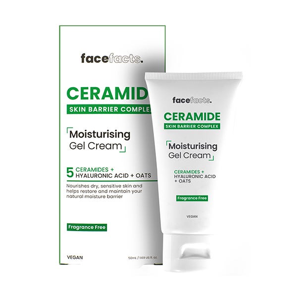 Ceramid fugtighedscreme med gel | 50 ml