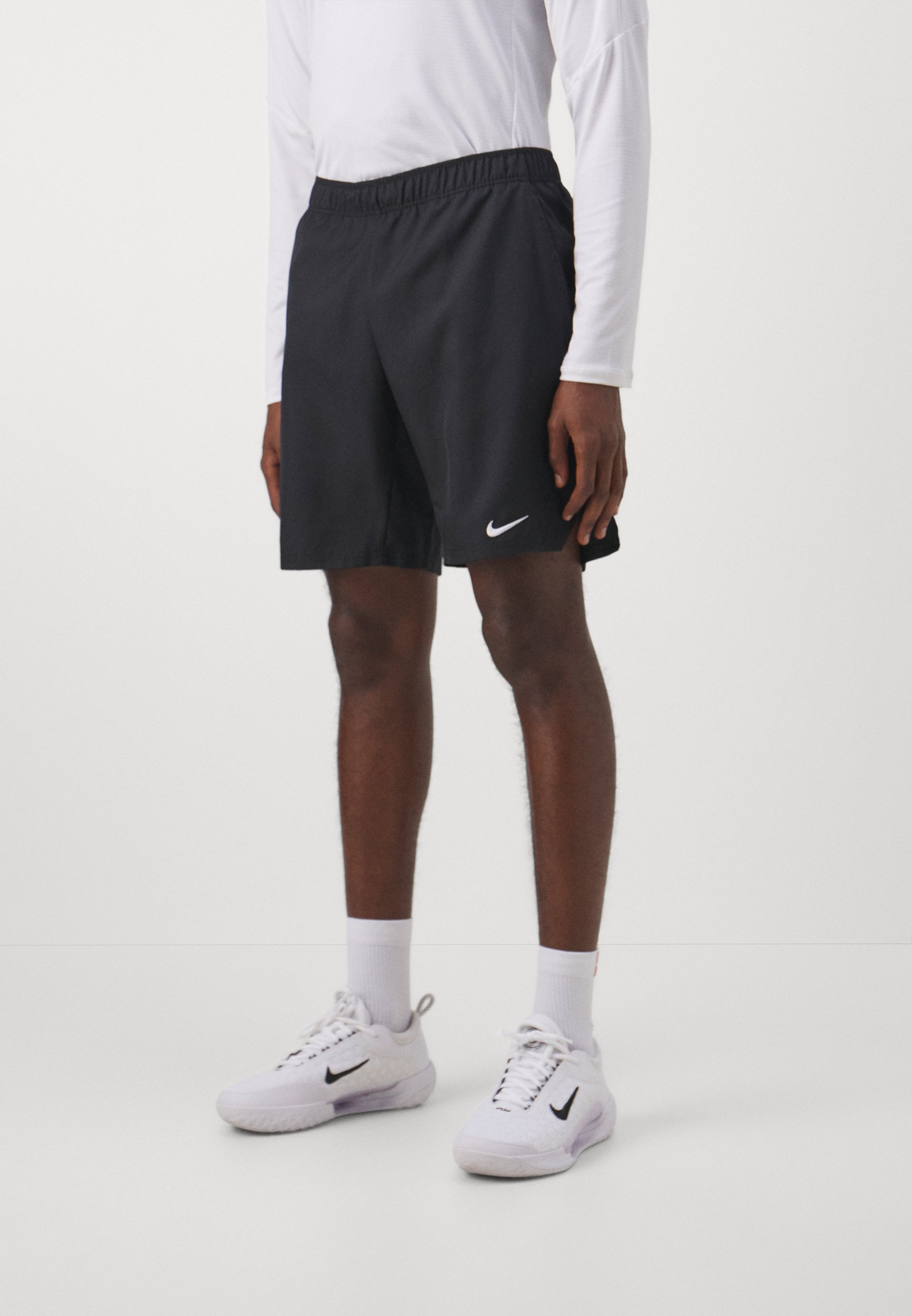 Pantaloncini sportivi Nike Performance COURT VICTORY - nero/bianco