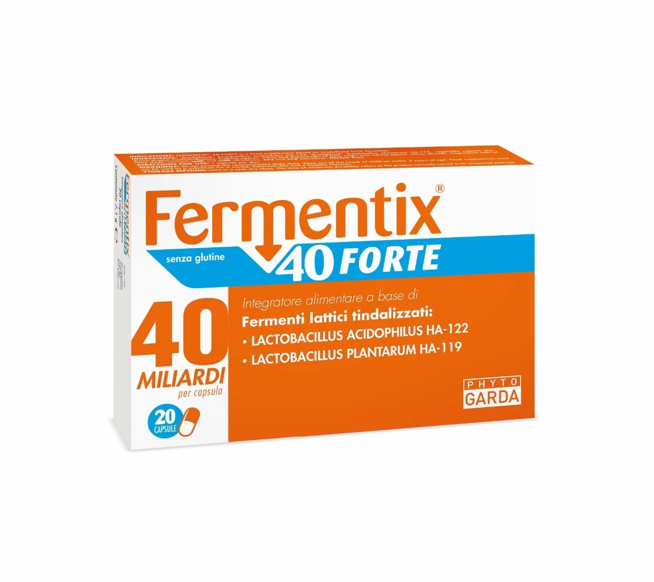 FERMENTIX Fermentix 40 Forte 20 Kapseln