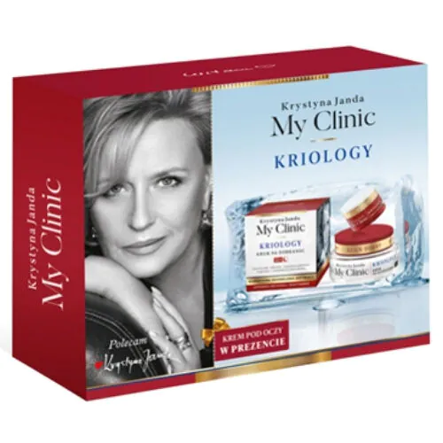 Janda My Clinic Kriology 50+ Zestaw (Krem na dzień+ Krem na noc+ Krem pod oczy 15ml)