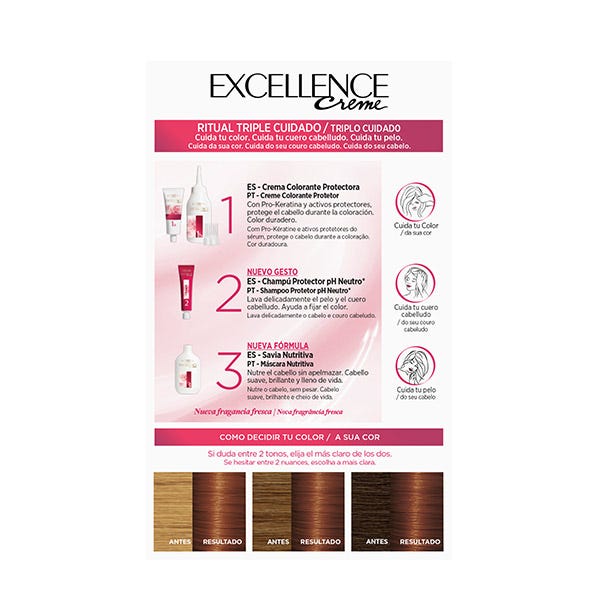 Excellence krémhajfesték