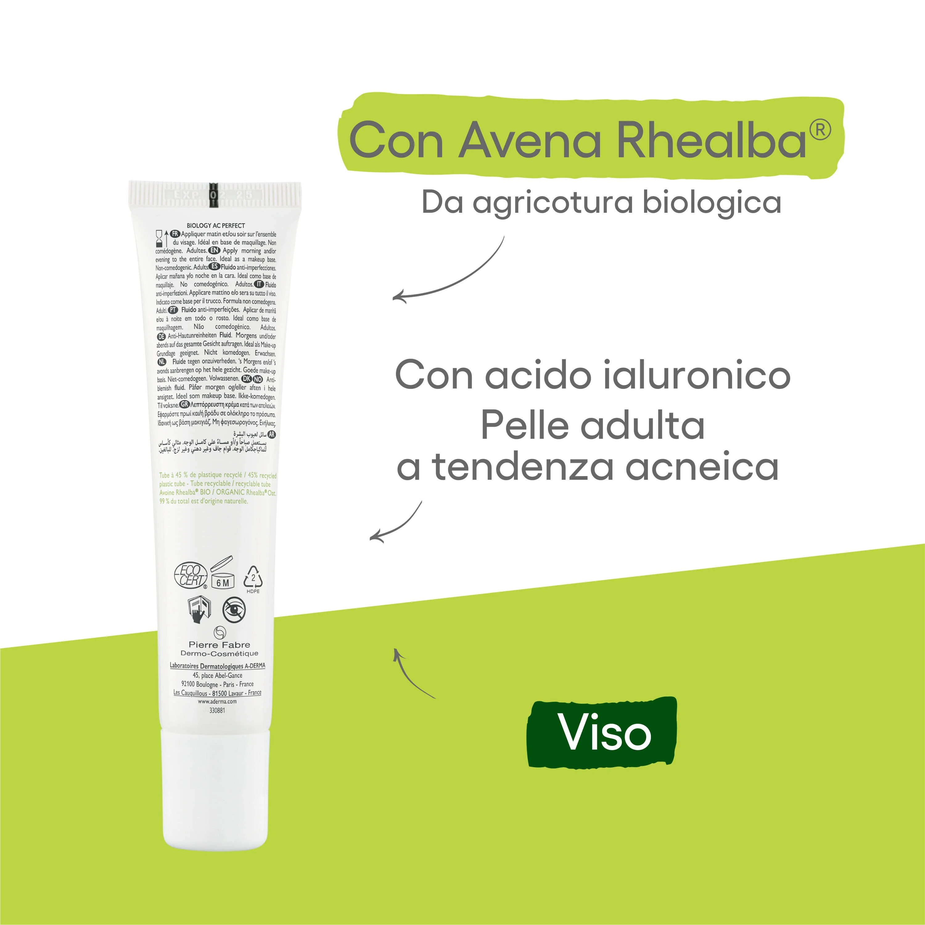 Biology AC PERFECT Fluido Anti-Imperfezioni - Fluido viso antimperfezioni, Fluido viso primi segni