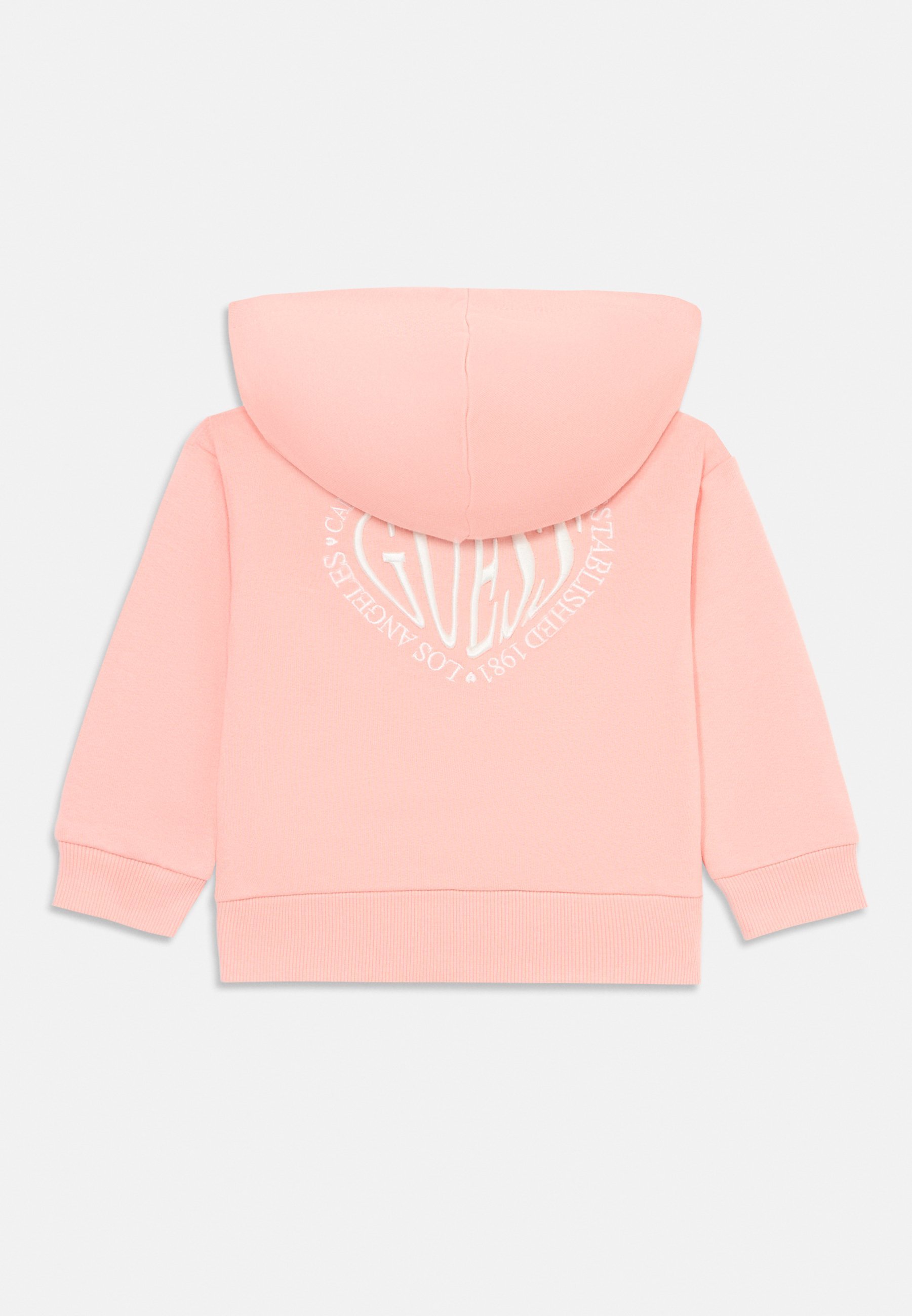 Guess hoodie met rits - Sweatshirt met rits - perzik zonsopgang