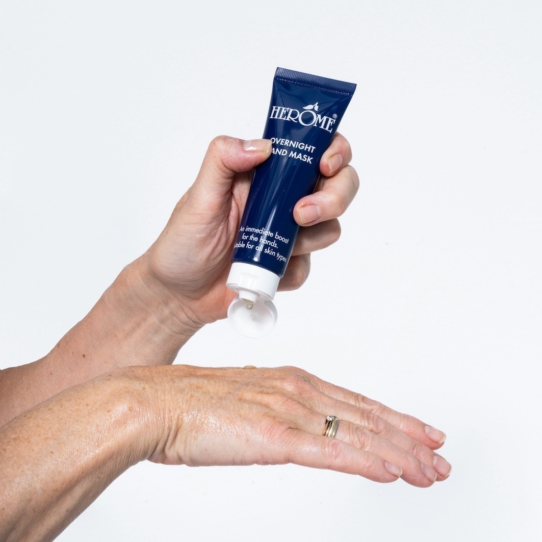Herome Cosmetics maska za ruke, maska za njegu ruku preko noći - 40 ml