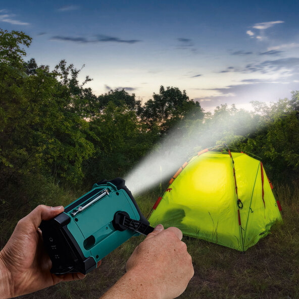 Solar/Crank Radio MD44805