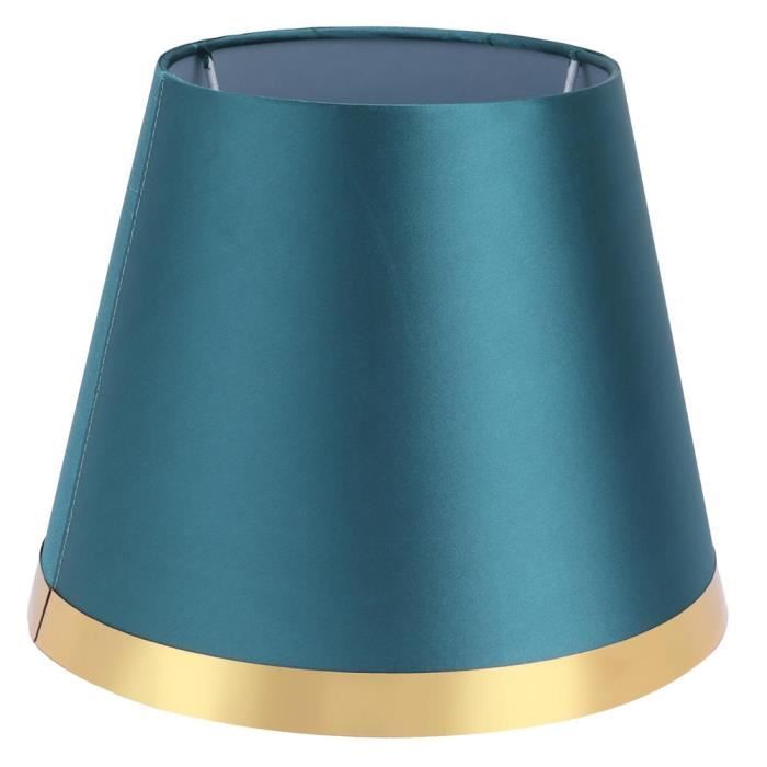 Fabric lampshade - LAN - Green - E27 - Clip-on installation - Classic style