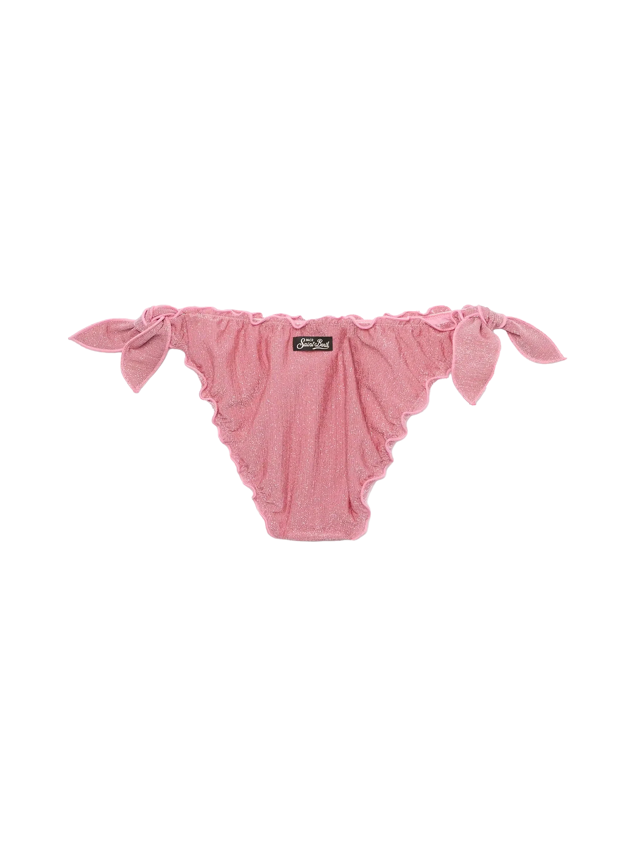 Bañador tipo slip Moon clásico rosa con lúrex