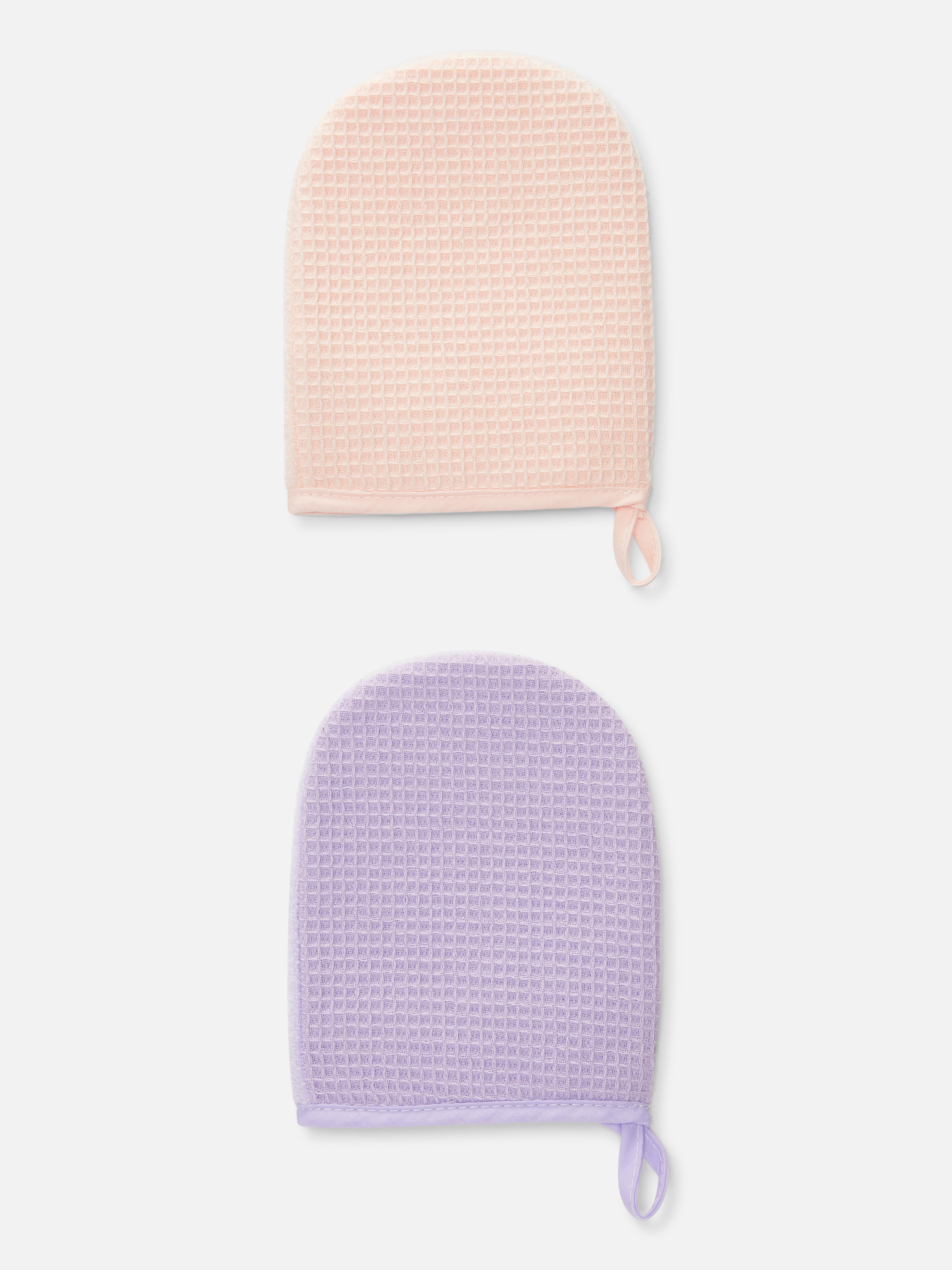 Doppelseitige Make-up-Entferner, 2er-Set. Wiederverwendbare Make-up-Entferner sind die Zukunft.