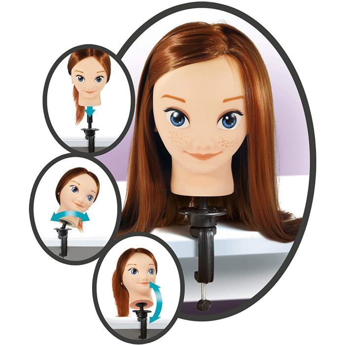 BUKI FRANCE Professional Studio Hair Styling Kit - Professional quality styling head with accessories
