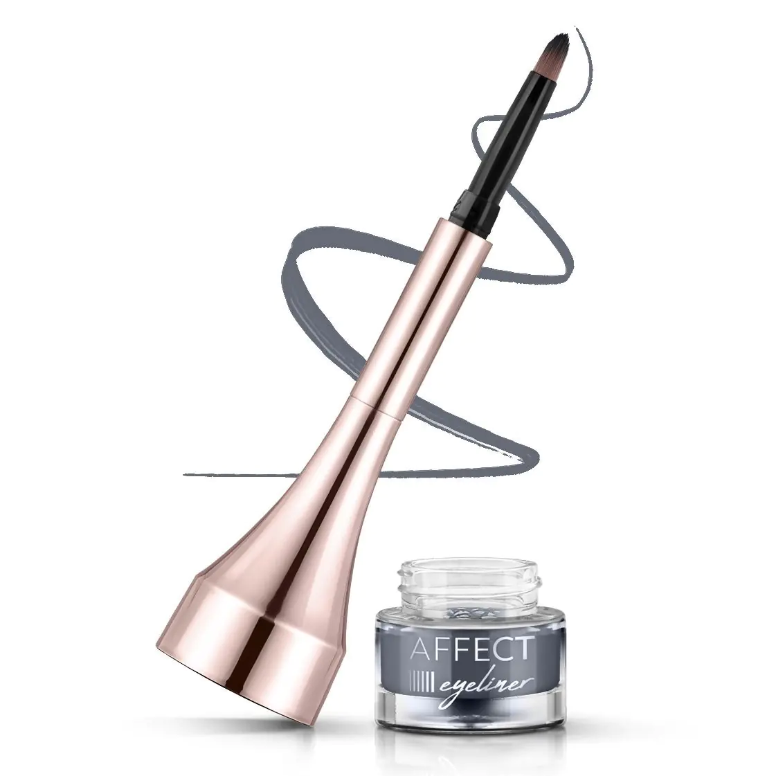 Affect Simple Lines Eyeliner w żelu, Grey