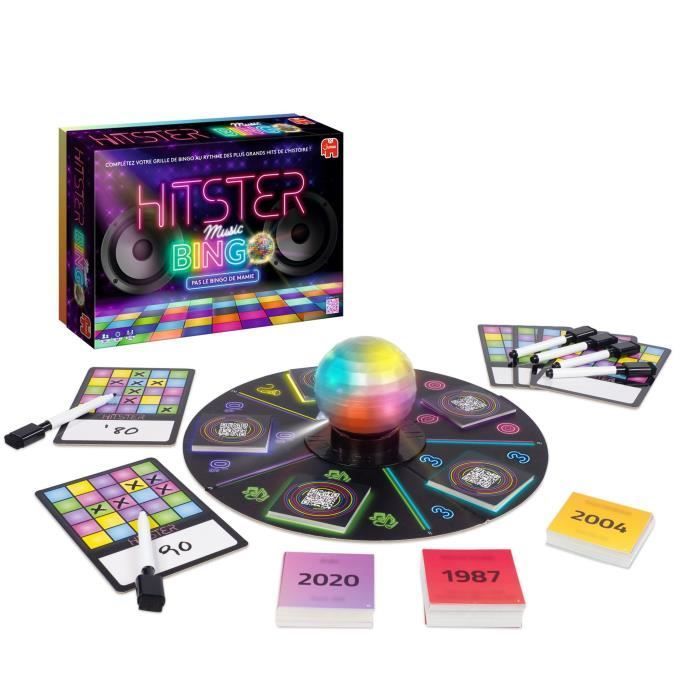 Hitster Bingo - Gioco da tavolo - DUJARDIN - Rivivi 100 anni di successi musicali