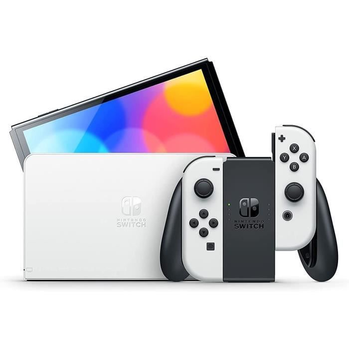 Nintendo Switch OLED 64GB Bianco - Ricondizionato - Buone condizioni