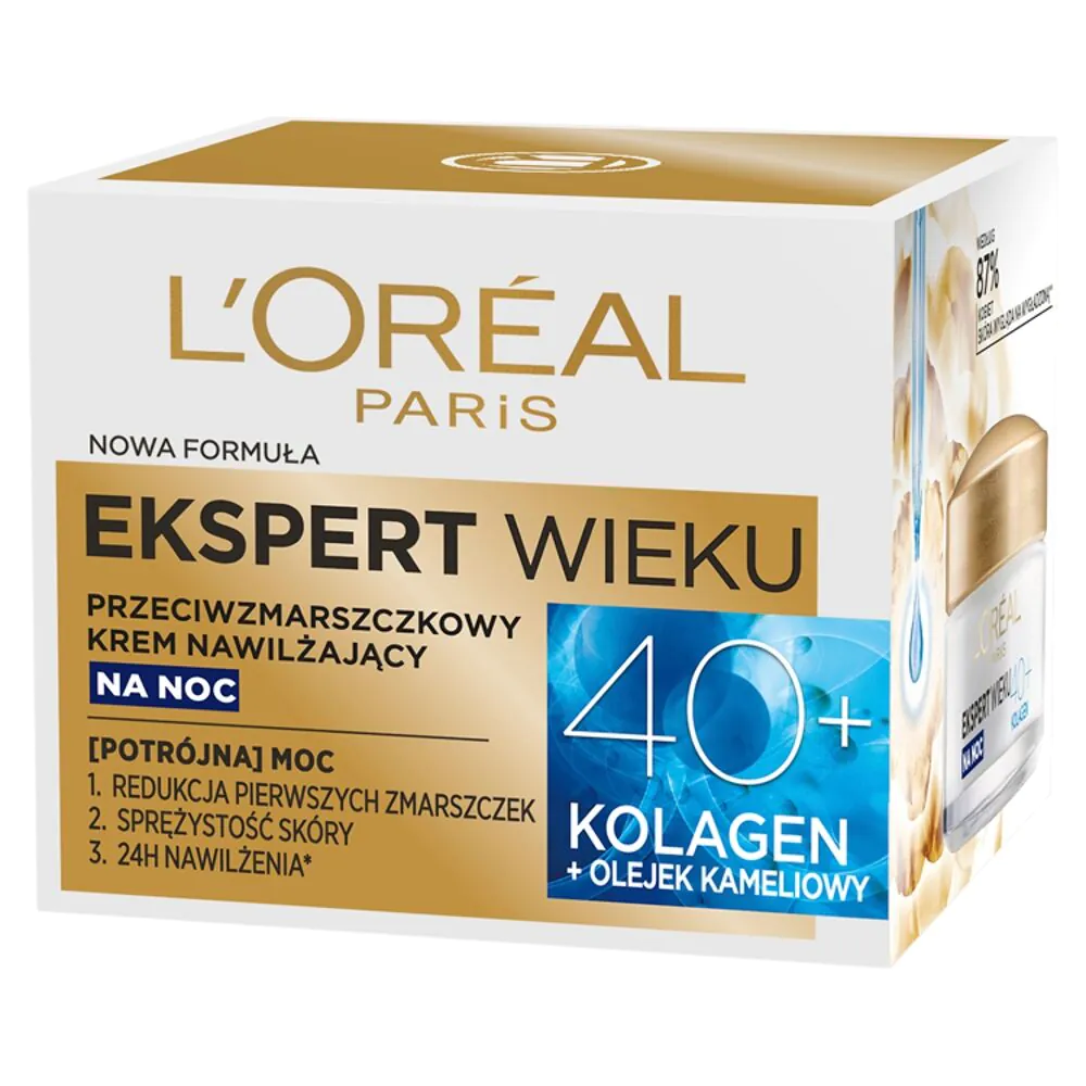 L'Oréal Paris Ekspert Wieku 40+ Krem na noc