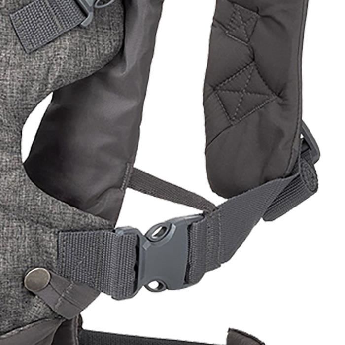 SURENHAP porte-bébé à dos Porte-bébé convertible 4 en 1 avec serviette anti-bave, ergonomique, imperméable, puericulture siege