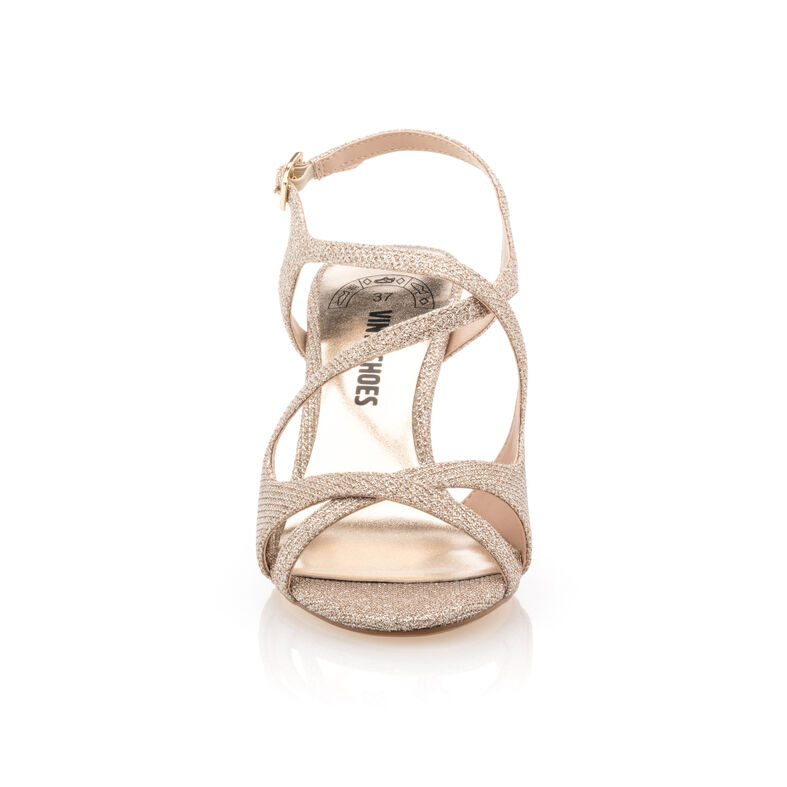 Sandalias amarillas para mujer / Zapatos de punta abierta