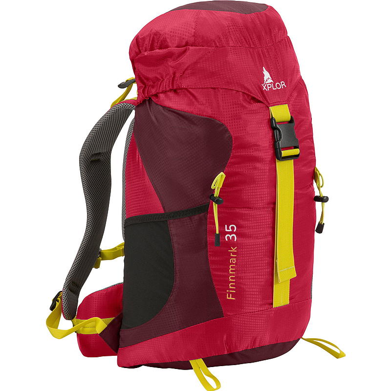Xplor vandringsryggsäck Finnmark 35 liter, röd