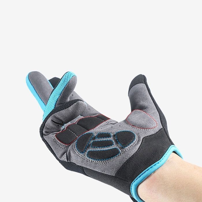 Guantes de moto homologados, transpirables, con dedos completos y compatibles con pantallas táctiles, para hombre y mujer, color negro.