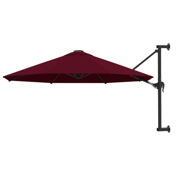 Parasol ogrodowy Czerwony  vidaXL