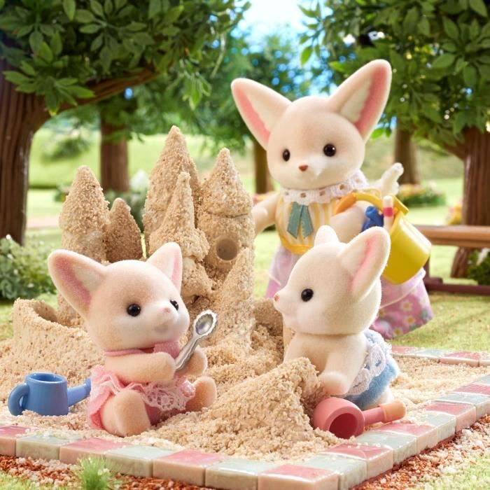 Bambola - SYLVANIAN FAMILIES - Le gemelle Fennec - Modello 5697 - Multicolore - Articolata