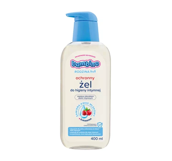 Bambino Rodzina ochronny żel do higieny intymnej 400 ml