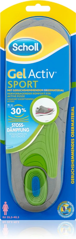 Scholl GelActiv Sport gēla spilventiņi sportistiem