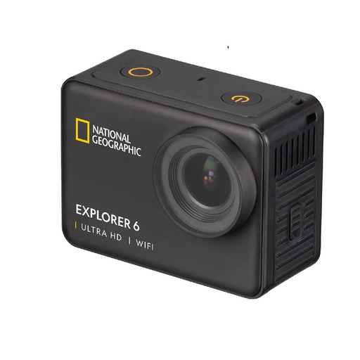 Akční kamera National Geographic Explorer 6 4K Ultra HD Sportovní kamera s příslušenstvím