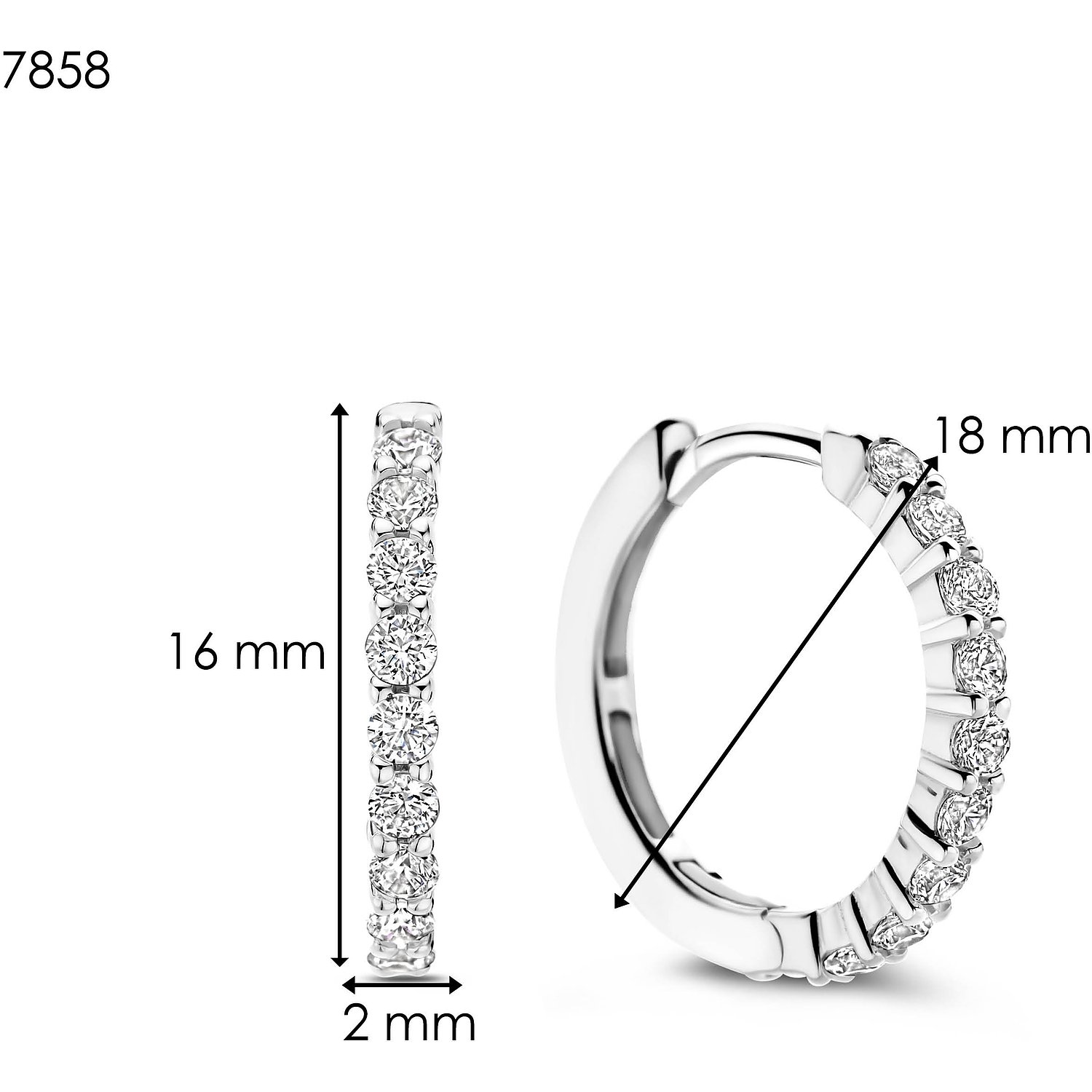 TI SENTO - Milano Boucles d'oreilles