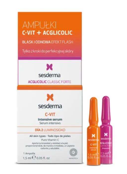 Sesderma Efekt Flash Serum (Aglicolic + C-Vit 12%)