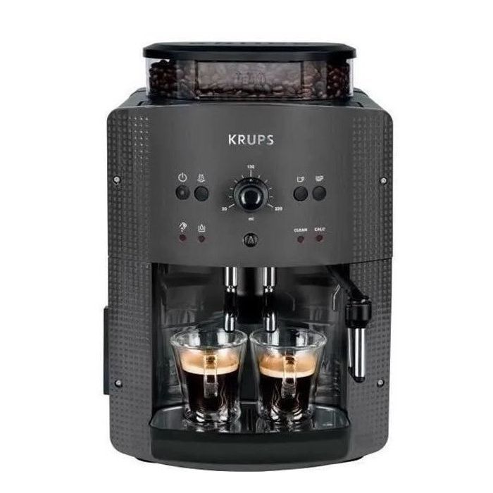 KRUPS EA810B70 Essential Bean-to-Cup Coffee Machine - Integrated Grinder - 15 Bars - Black