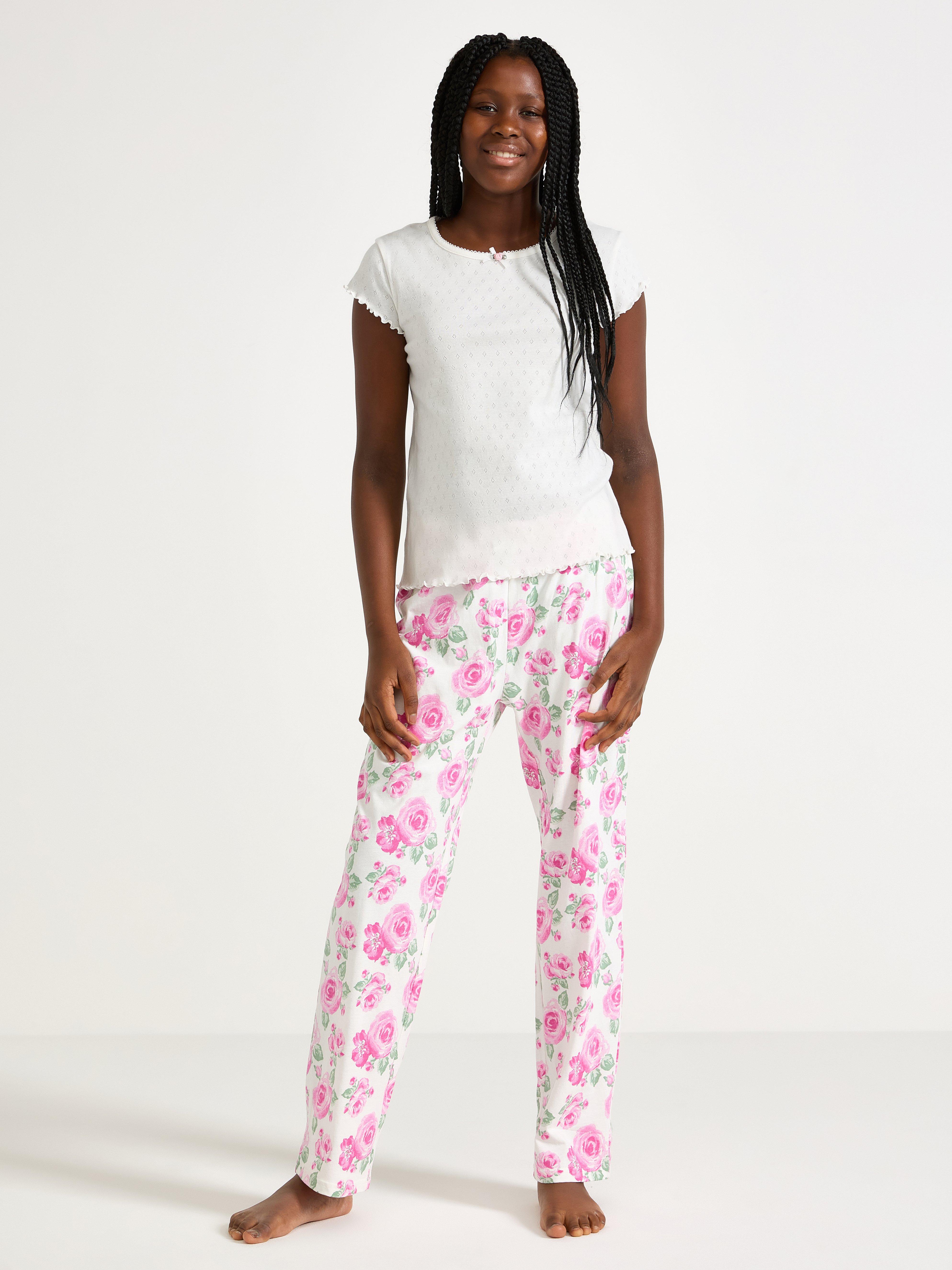 Pyjamasset Off White