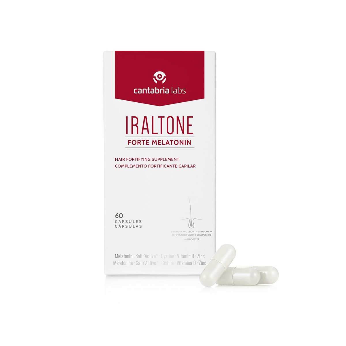 Iraltone Forte melatonino kapsulės Plaukų procedūros, vaistinė