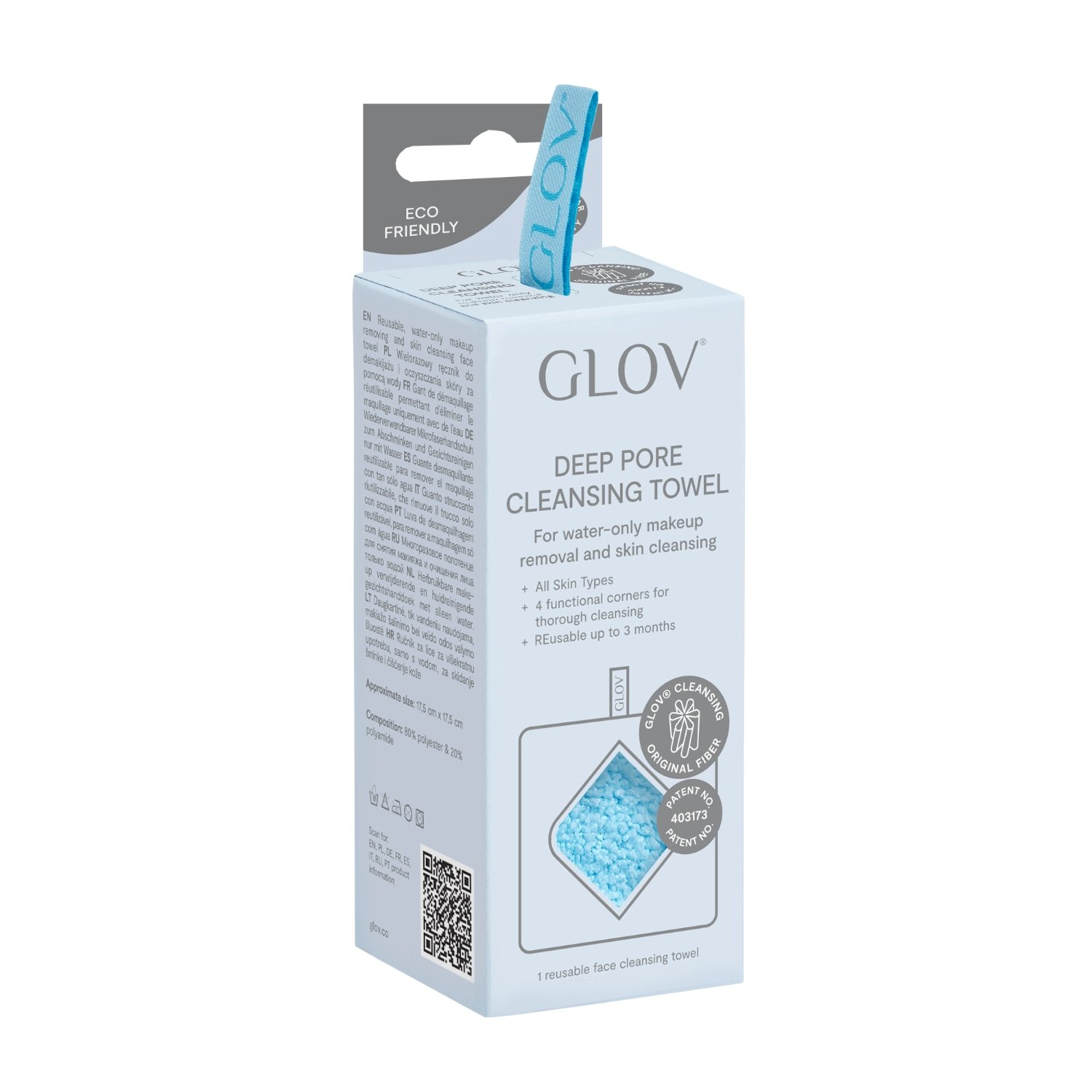 GLOV makiažo valiklis „Comfort“ – 1 vnt.