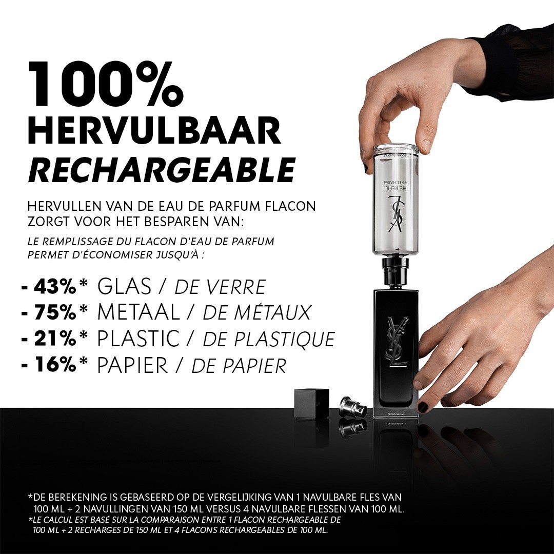 Yves Saint Laurent Eau de Parfum MYSLF – 60 ml – nachfüllbar