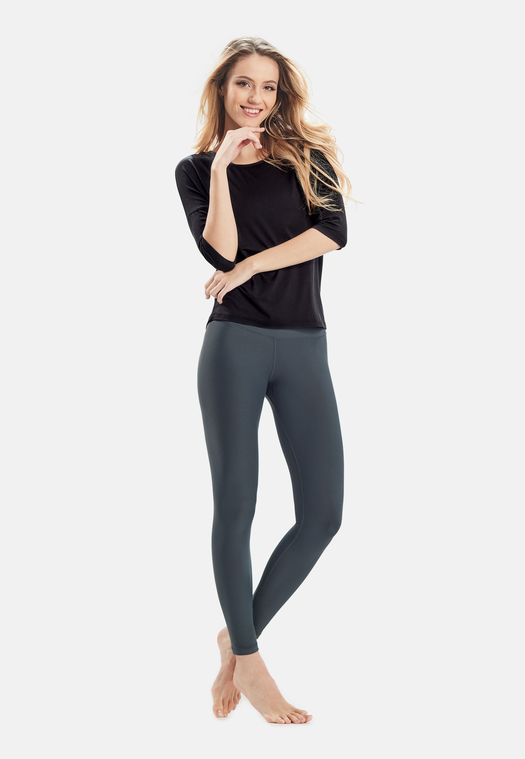 Winshape 3/4-ARM - Top met lange mouwen - zwart