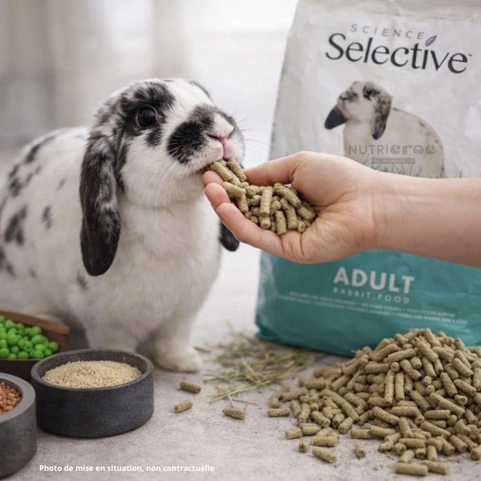 Alimento per conigli - SUPREME - SELECTIVE RABBIT - 3 KG - Alimento completo - Estruso