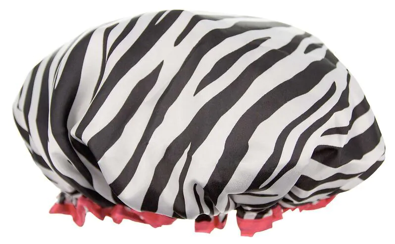 Life Czepek Kąpielowy Wzór Zebra