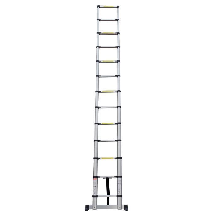 Echelle télescopique - VARAN - 3.80m - 13 échelons - Aluminium - Charge max 150kg