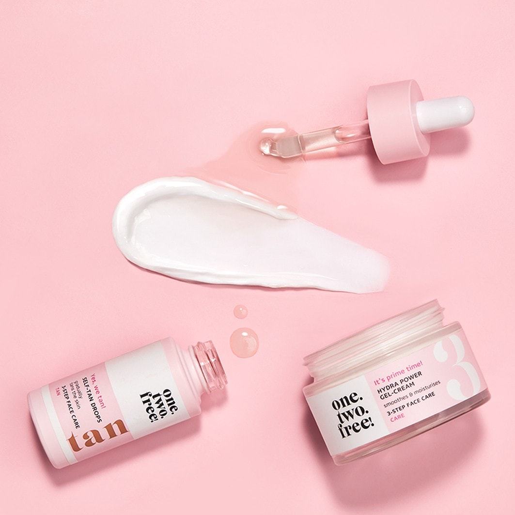 one.two.free! Samoopaľovacie kvapky – 15 ml