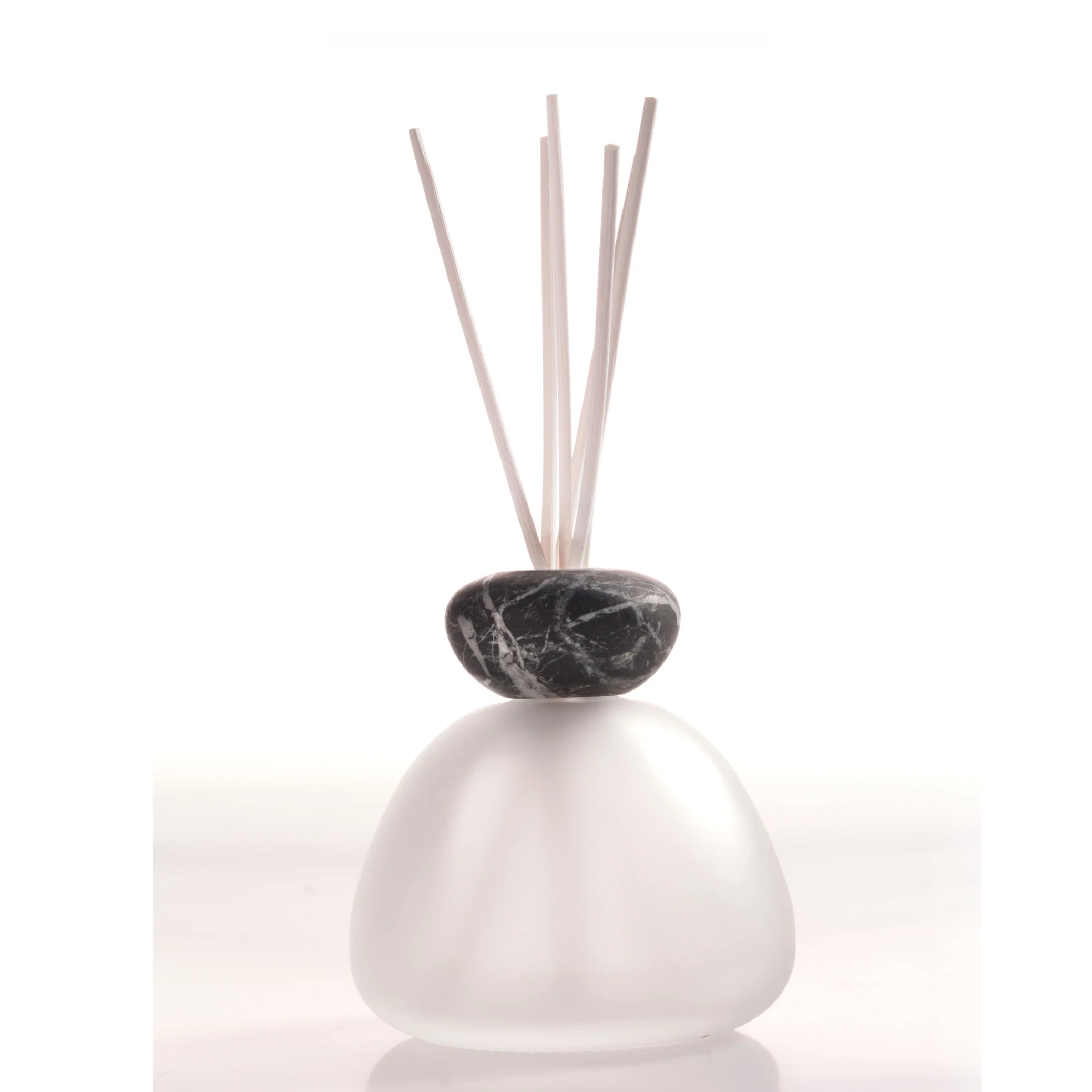 Air Design Diffusore Marble - Satinato con Tappo Nero - Diffusore di Profumo