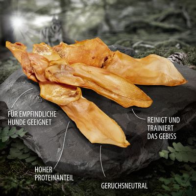 12 kg de croquettes Wolf of Wilderness pour chien + 200 g d'oreilles de lapin séchées offertes !*