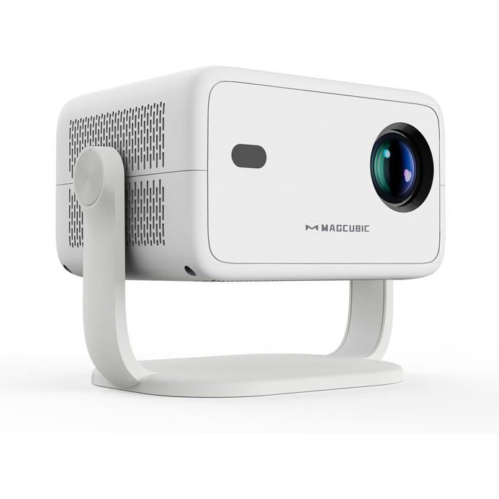 Proyector mini TRAHOO 1080P - Compatible con 4K - Giratorio 180° - WiFi 6 - Bluetooth 5.2