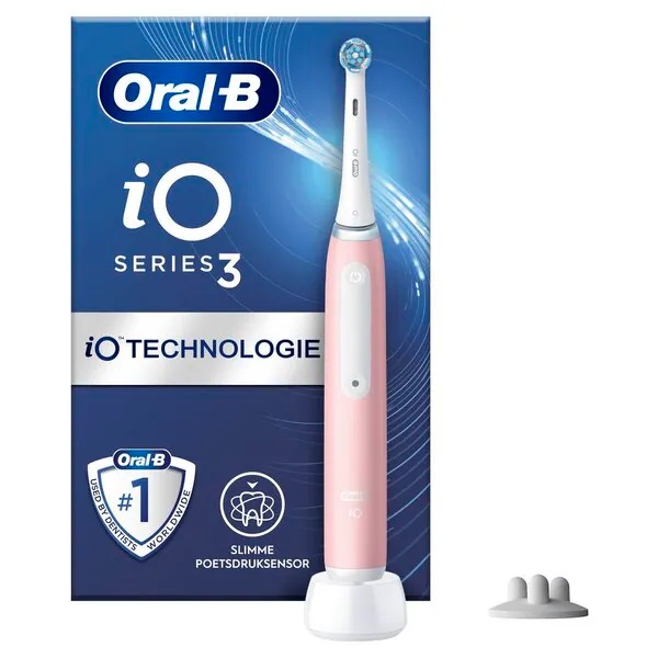 Oral-B iO Series 3s електрична четкица за зубе<br>розе боје